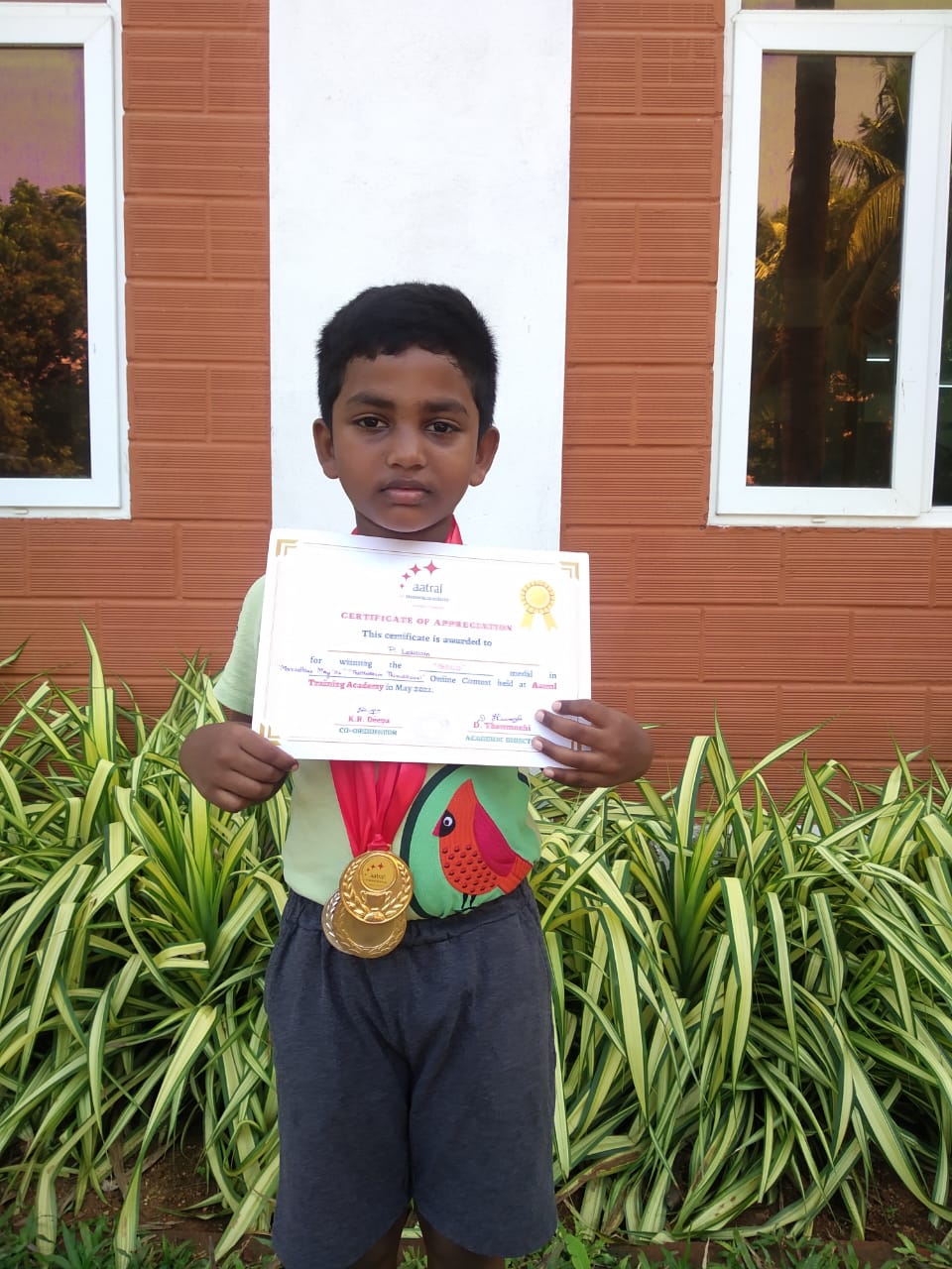 Congrats Lakshan P of Grade 3